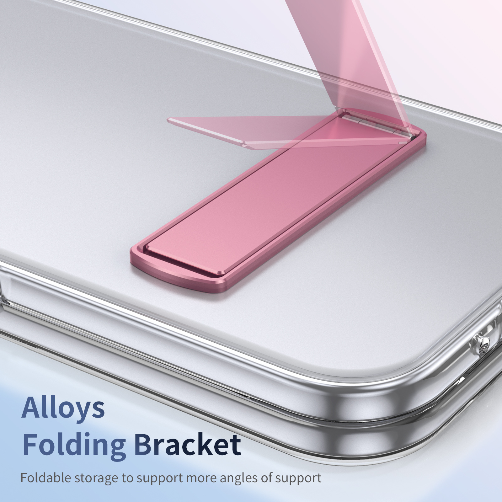Transparent case, stand, screen protector, and drop protection for Google Pixel 10/9 Pro Fold phones.