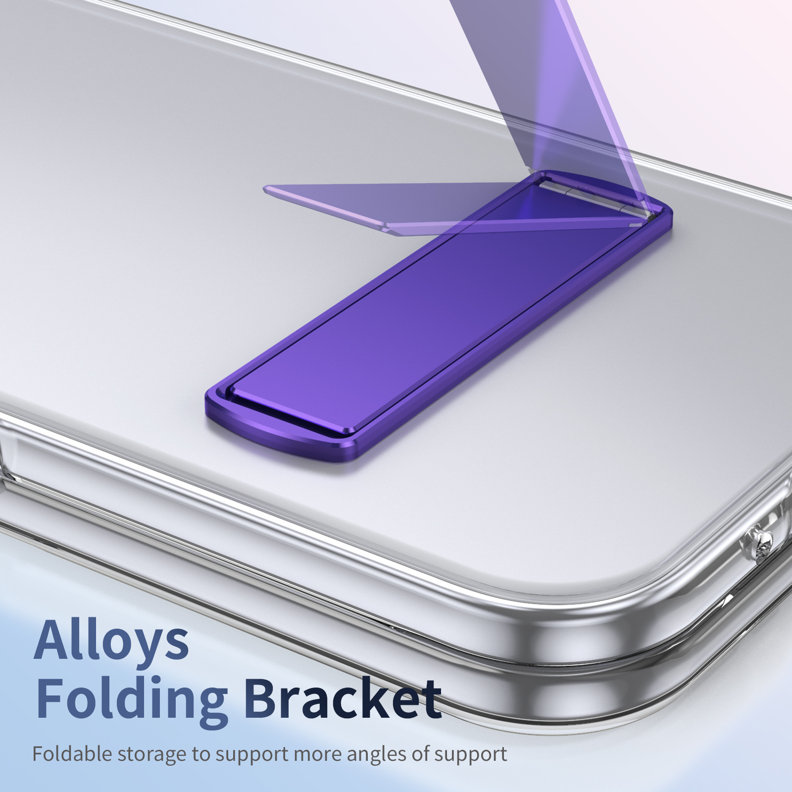 Transparent case, stand, screen protector, and drop protection for Google Pixel 10/9 Pro Fold phones.