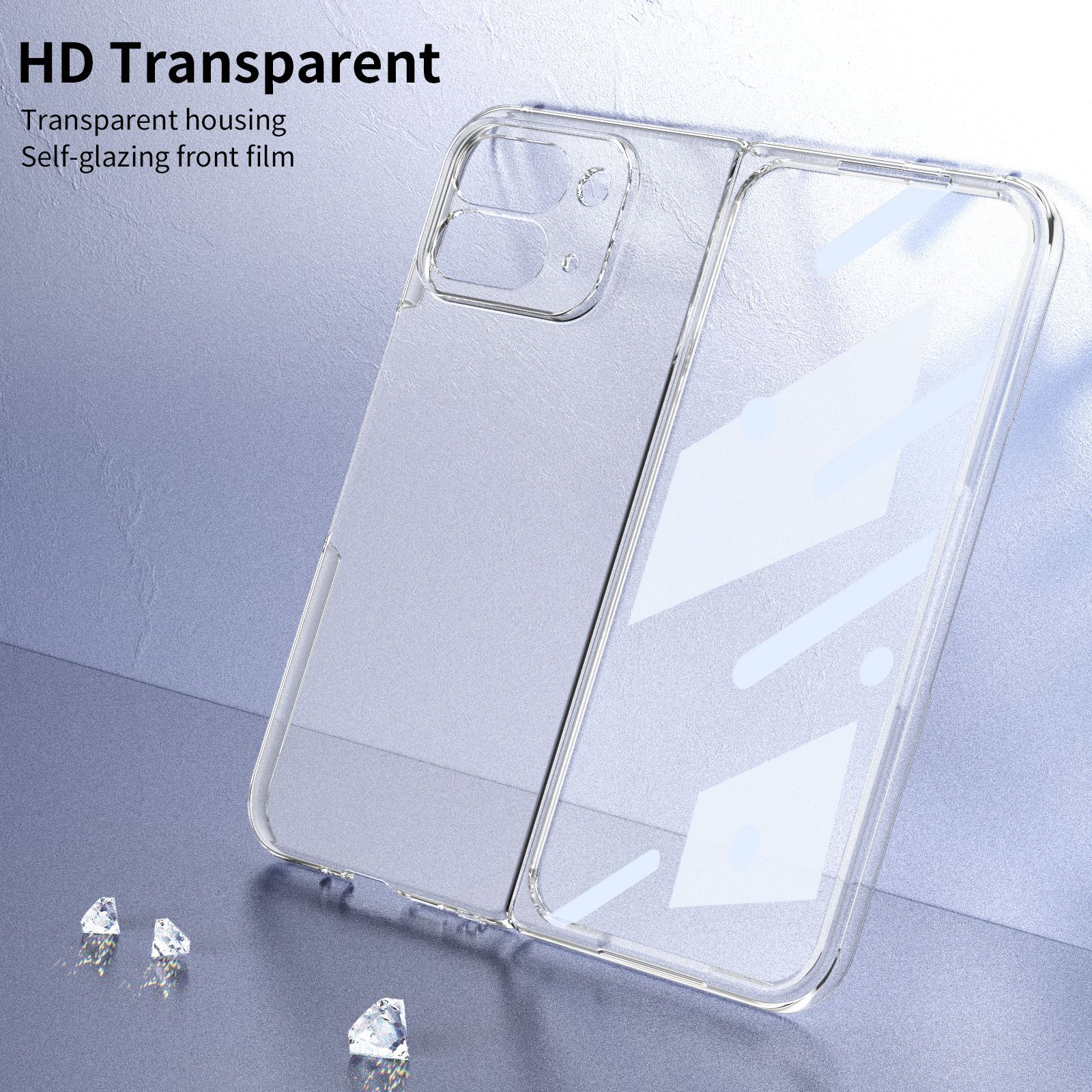 Compatible with Google Pixel 10/9pro Fold phone case, magnetic wireless charging case, screen protector, all-in-one transparent protective case