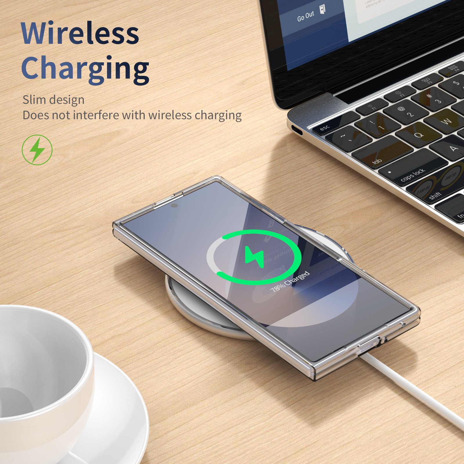 Compatible with Samsung Z Fod7 transparent phone case, foldable screen privacy case, screen protector, wireless charging, magnetic attachment, ultra-thin protection