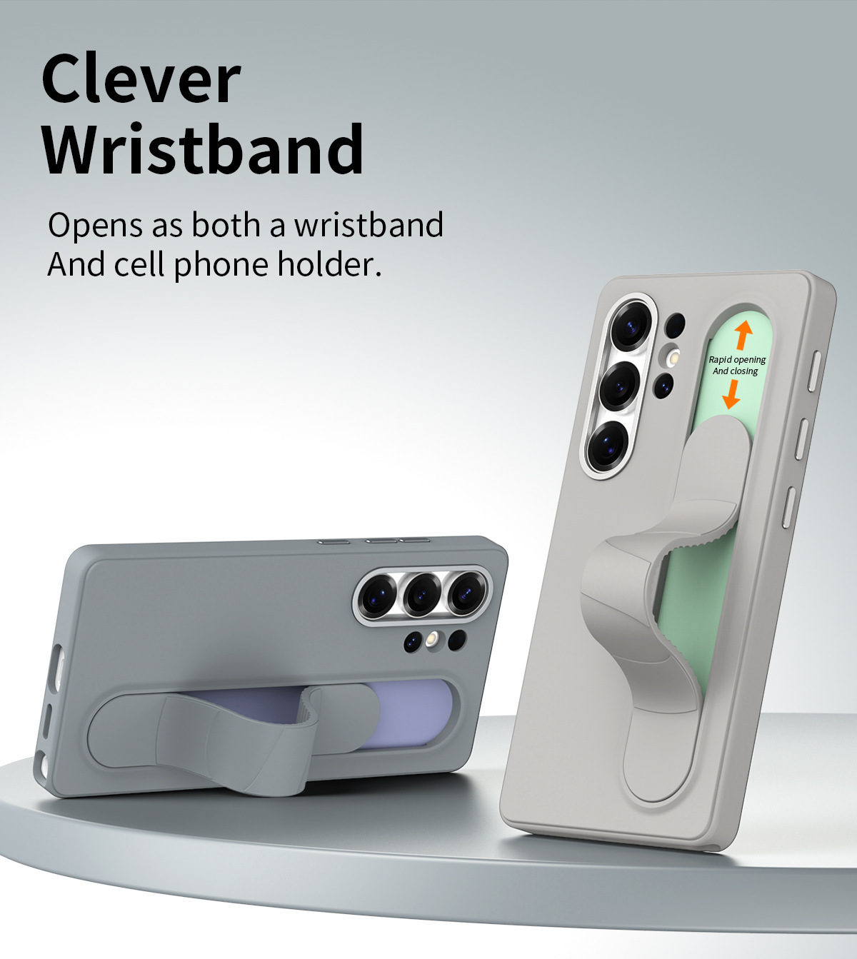 Compatible with Samsung S26 Ultra phone case, S25U official smart button, S24P silicone wrist strap, and S23U protective case.