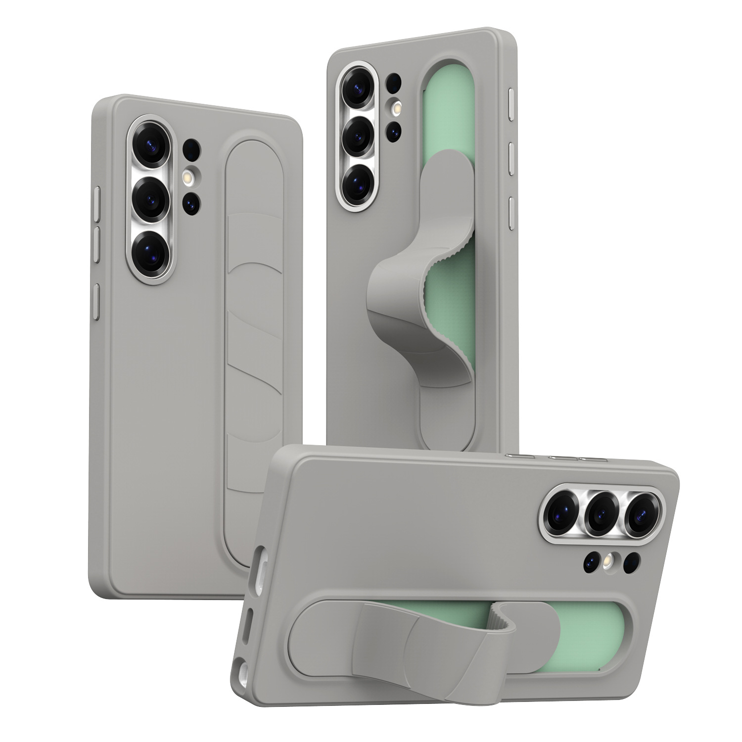Compatible with Samsung S26 Ultra phone case, S25U official smart button, S24P silicone wrist strap, and S23U protective case.