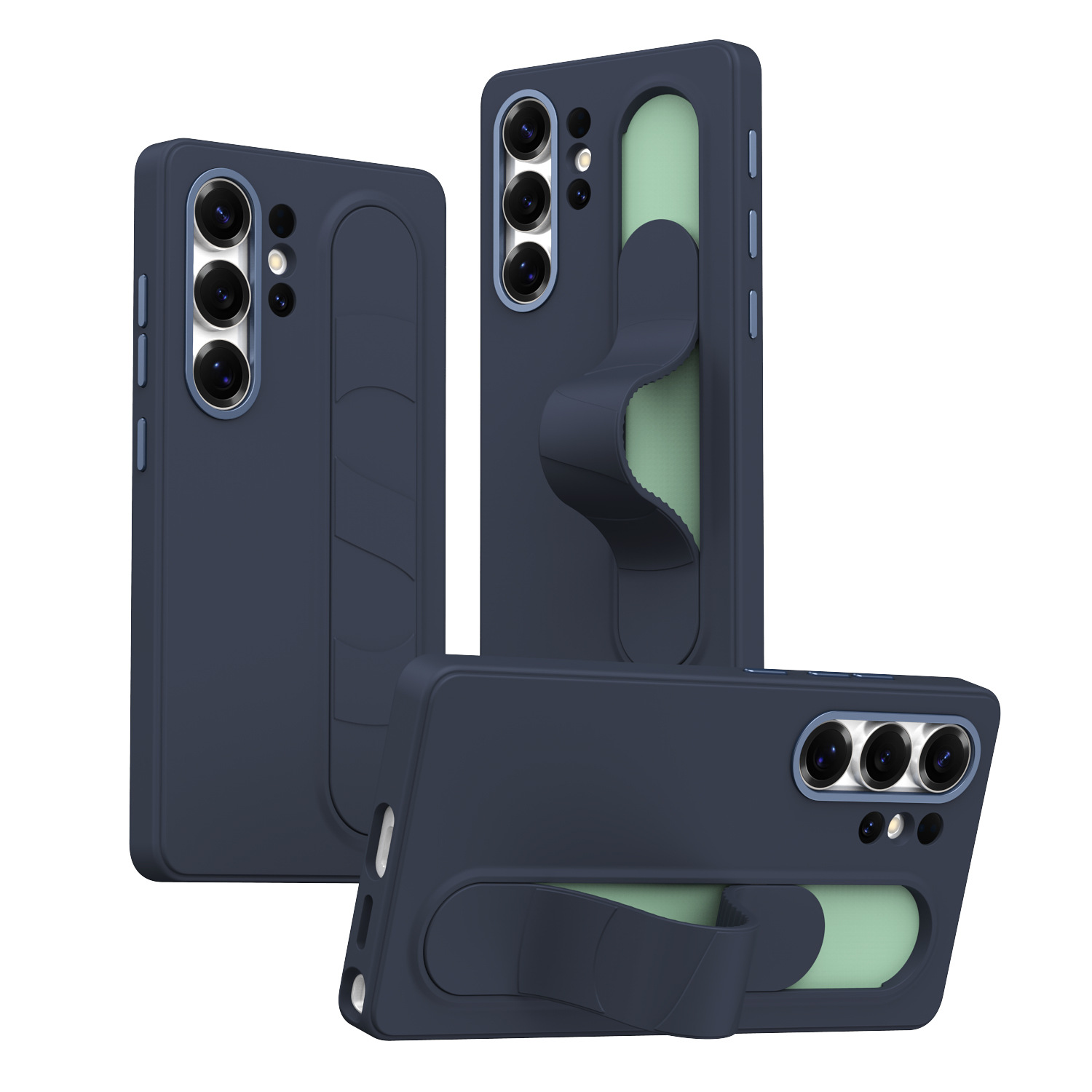 Compatible with Samsung S26 Ultra phone case, S25U official smart button, S24P silicone wrist strap, and S23U protective case.
