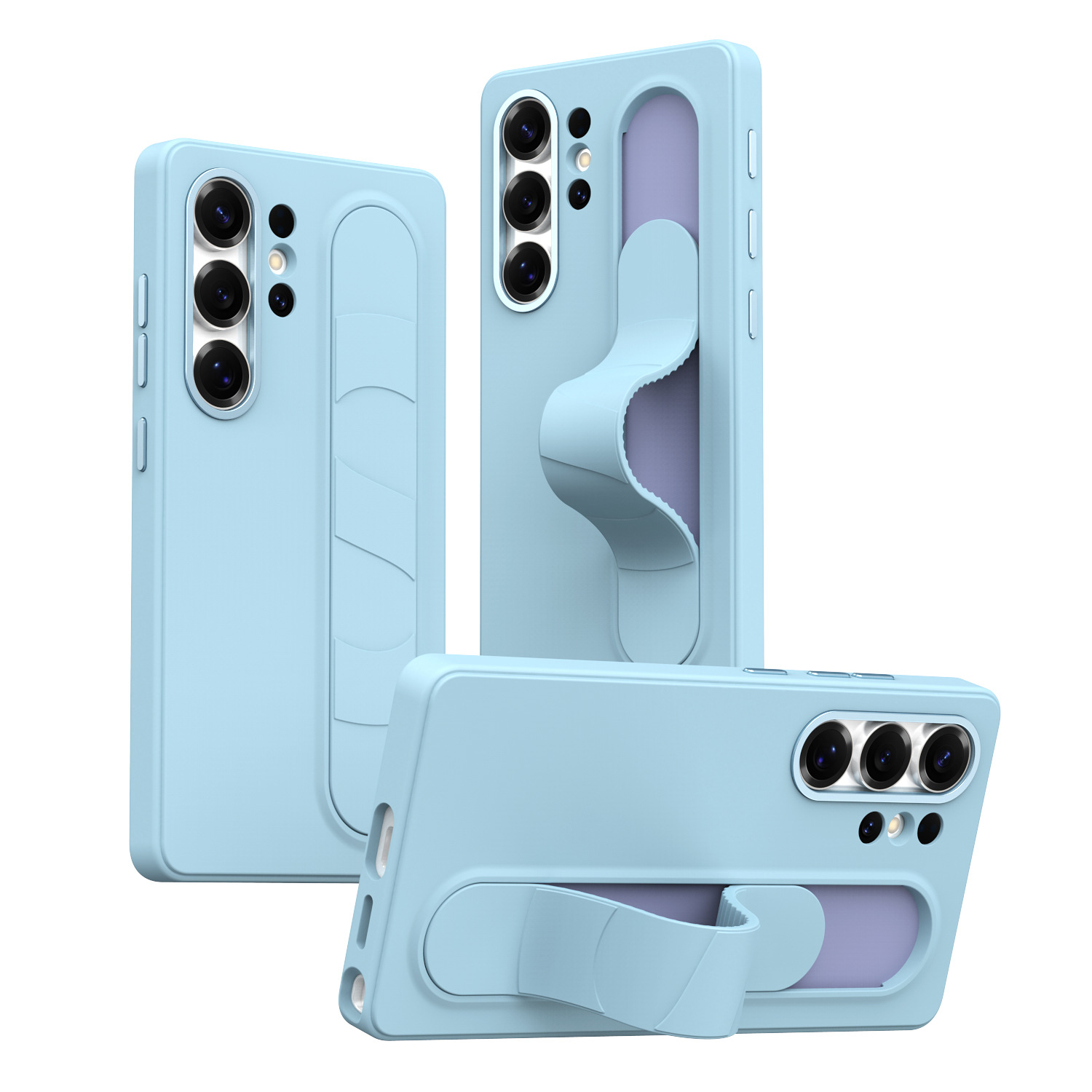 Compatible with Samsung S26 Ultra phone case, S25U official smart button, S24P silicone wrist strap, and S23U protective case.