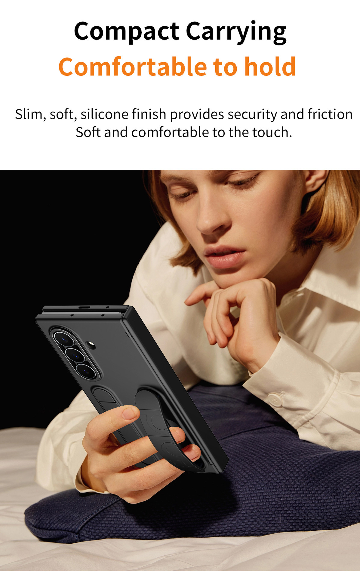 Compatible with Samsung Z Fold8U phone case, 7/6 SIM card slot, wrist strap, stand, hinge, 5/4 case, full-coverage protective case.