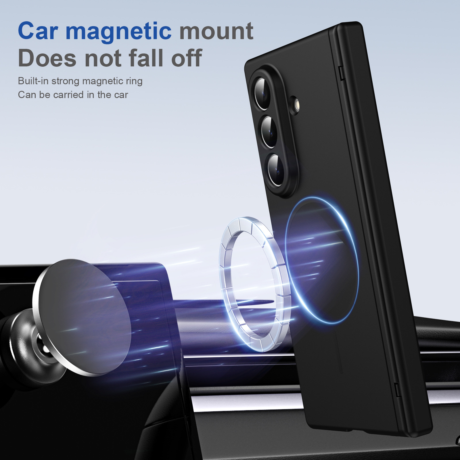 Compatible with Samsung Z Fold8/7/6 phone case W26 magnetic wireless charging 5/4/3 hinge case full coverage case