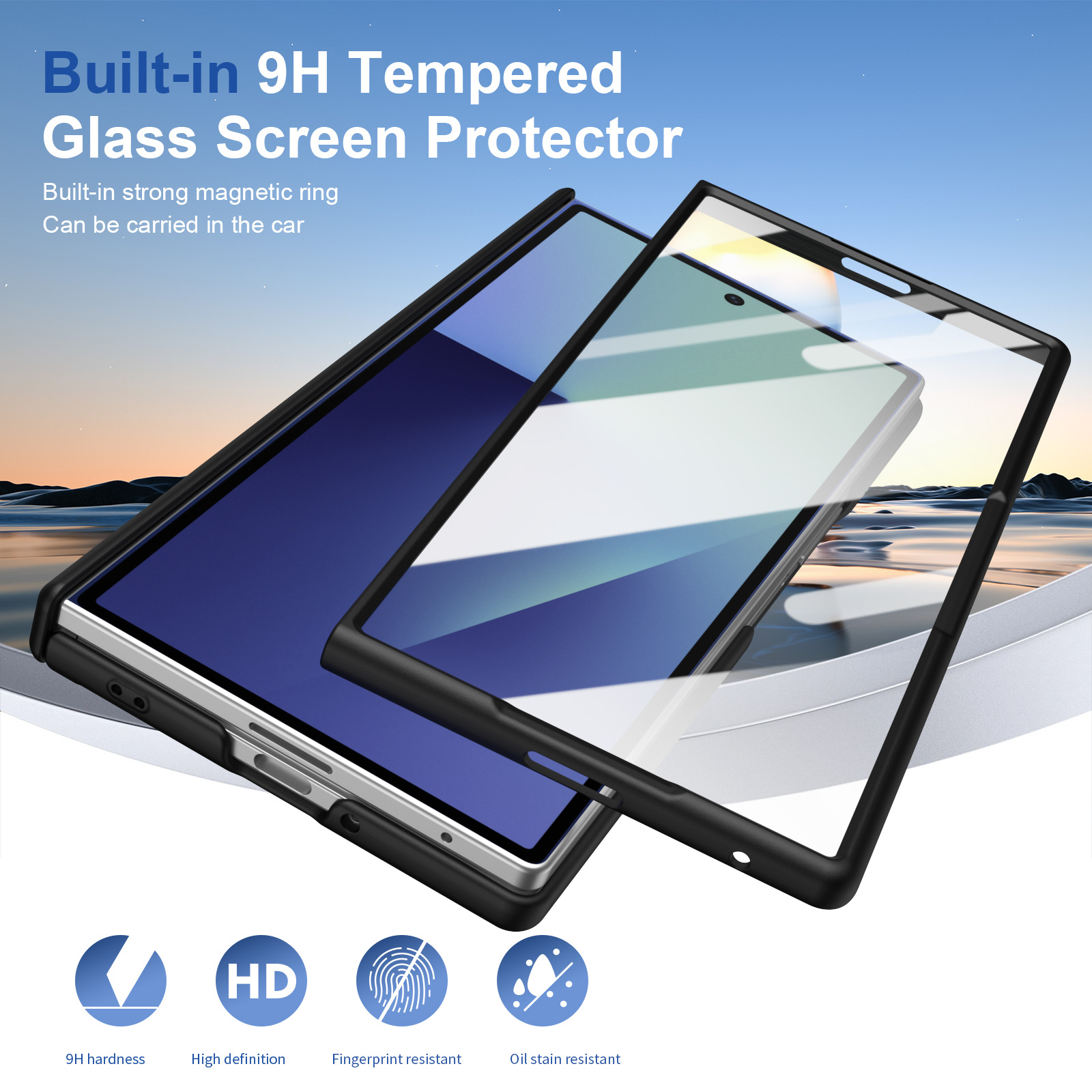 Compatible with Samsung Z Fold8/7/6 phone case W26 magnetic wireless charging 5/4/3 hinge case full coverage case