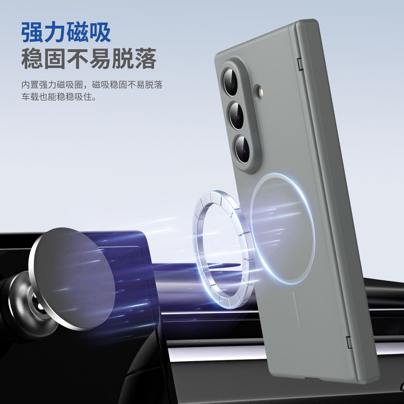 Compatible with Samsung Z Fold8/7/6 phone case W26 magnetic wireless charging 5/4/3 hinge case full coverage case
