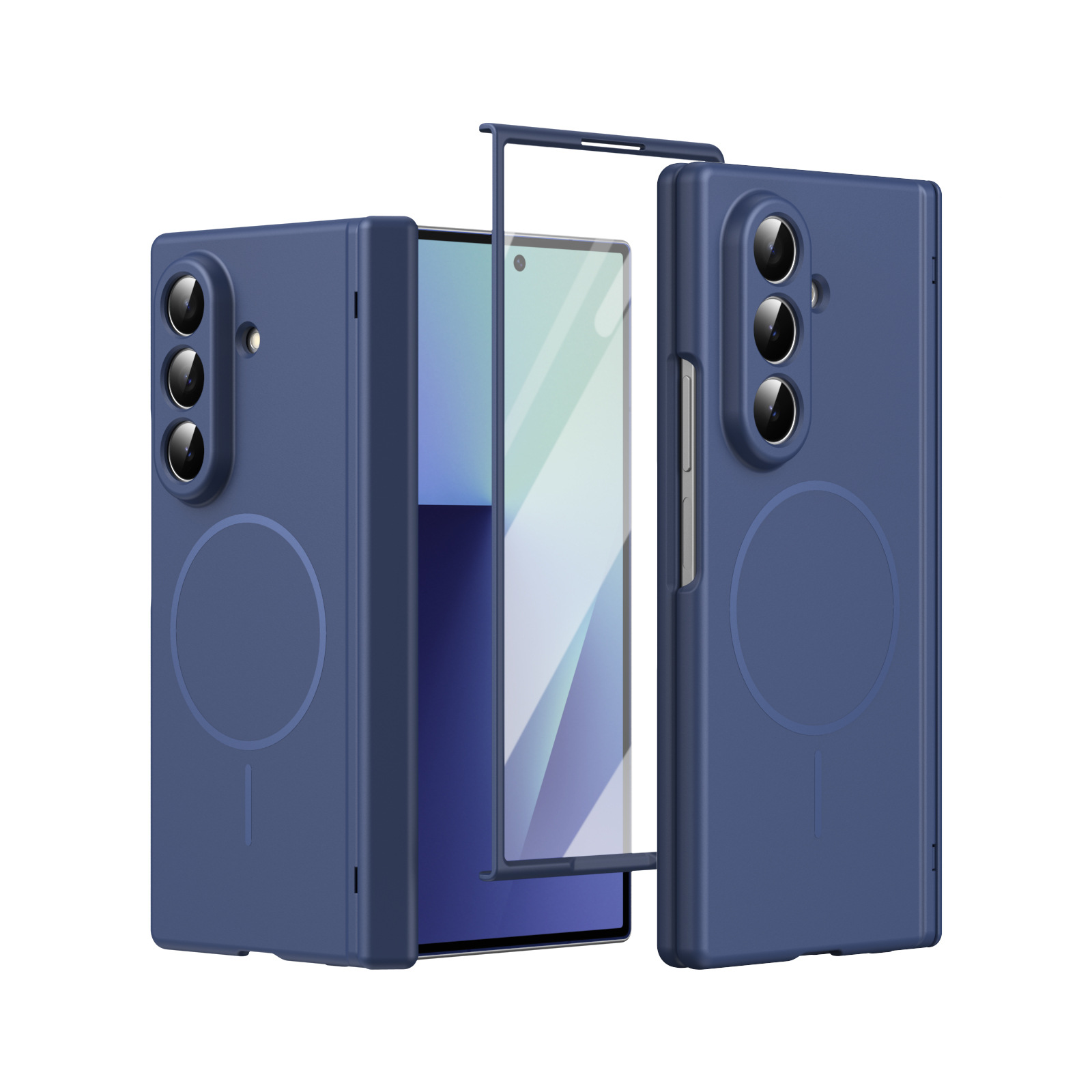 Compatible with Samsung Z Fold8/7/6 phone case W26 magnetic wireless charging 5/4/3 hinge case full coverage case