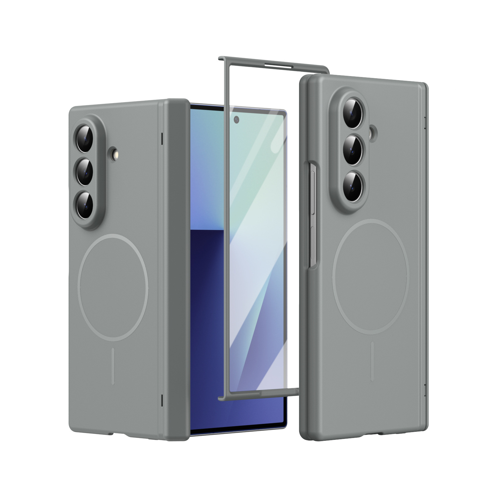 Compatible with Samsung Z Fold8/7/6 phone case W26 magnetic wireless charging 5/4/3 hinge case full coverage case