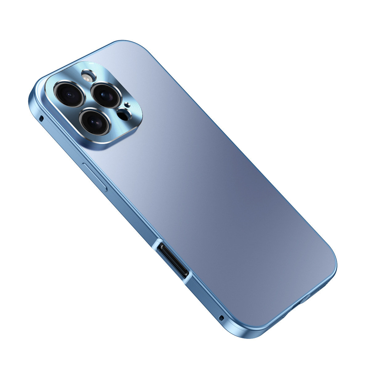 Compatible with Apple 17 Air phone case, 16 Pro alloy 2-in-1 magnetic case, 15 Pro Max precision hole full coverage protective case, 14