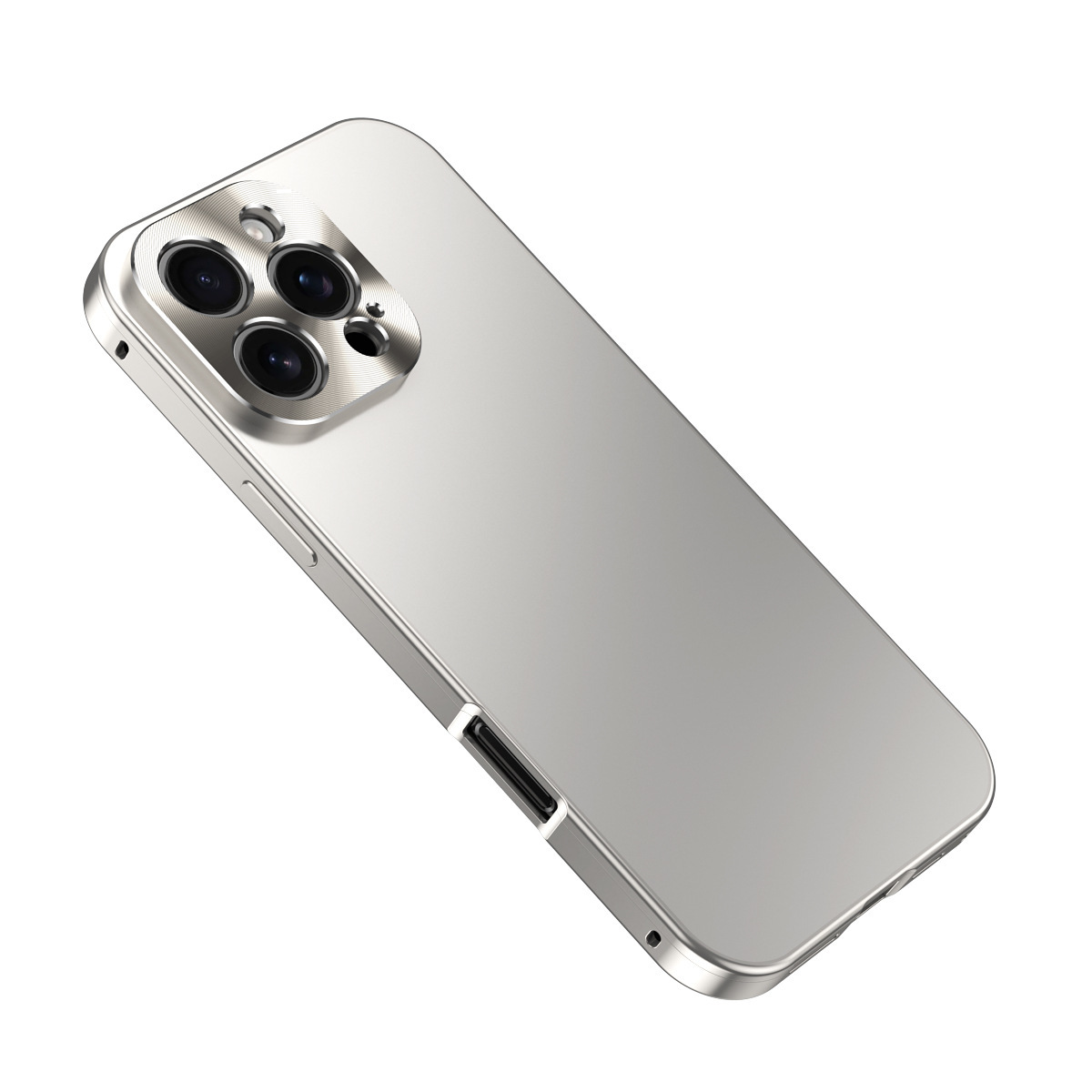 Compatible with Apple 17 Air phone case, 16 Pro alloy 2-in-1 magnetic case, 15 Pro Max precision hole full coverage protective case, 14