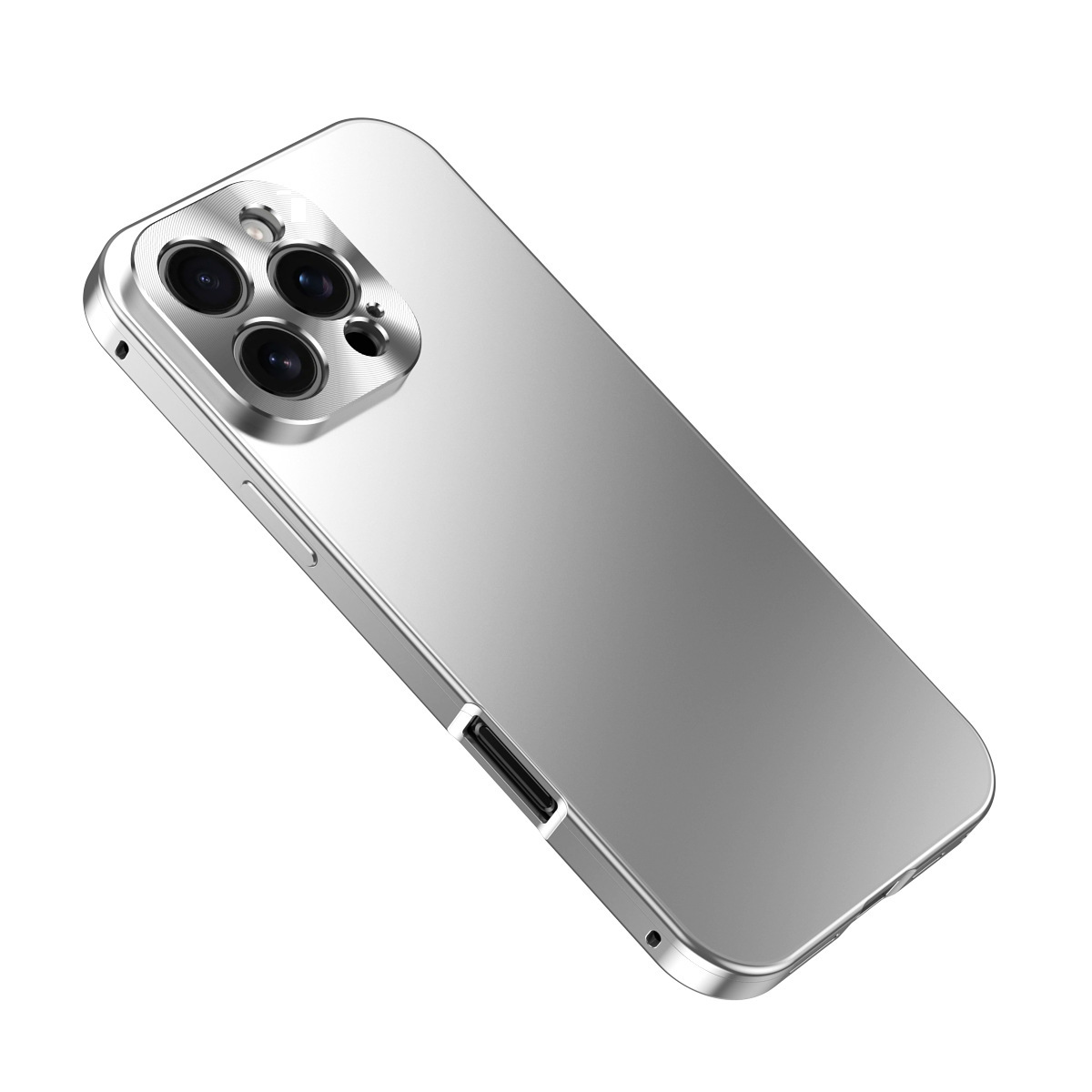 Compatible with Apple 17 Air phone case, 16 Pro alloy 2-in-1 magnetic case, 15 Pro Max precision hole full coverage protective case, 14