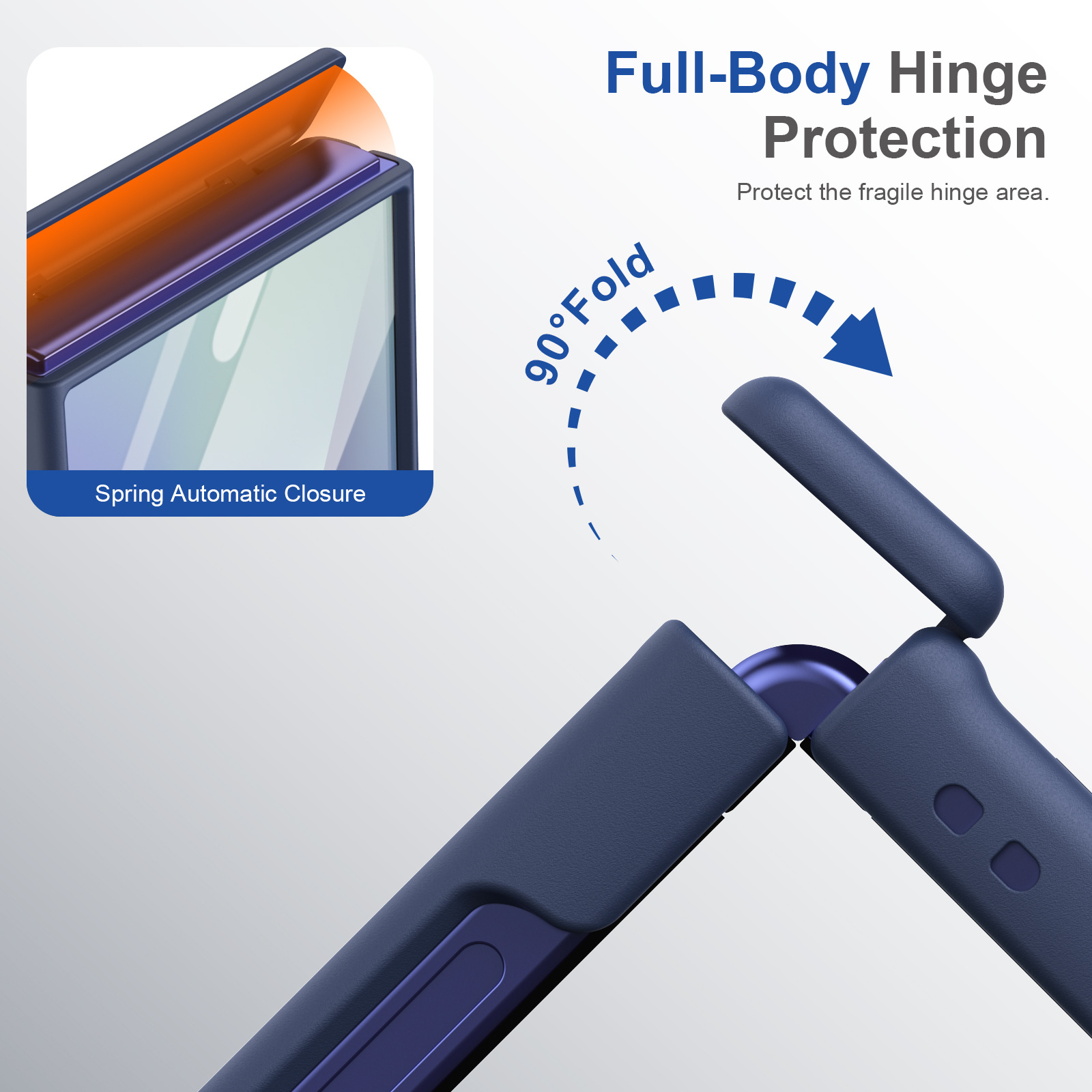 Compatible with Samsung ZFlip 8/7 phone case, 6/5cm wireless charging, magnetic clasp, central axis case, full coverage, 4/3cm ultra-thin protective case.