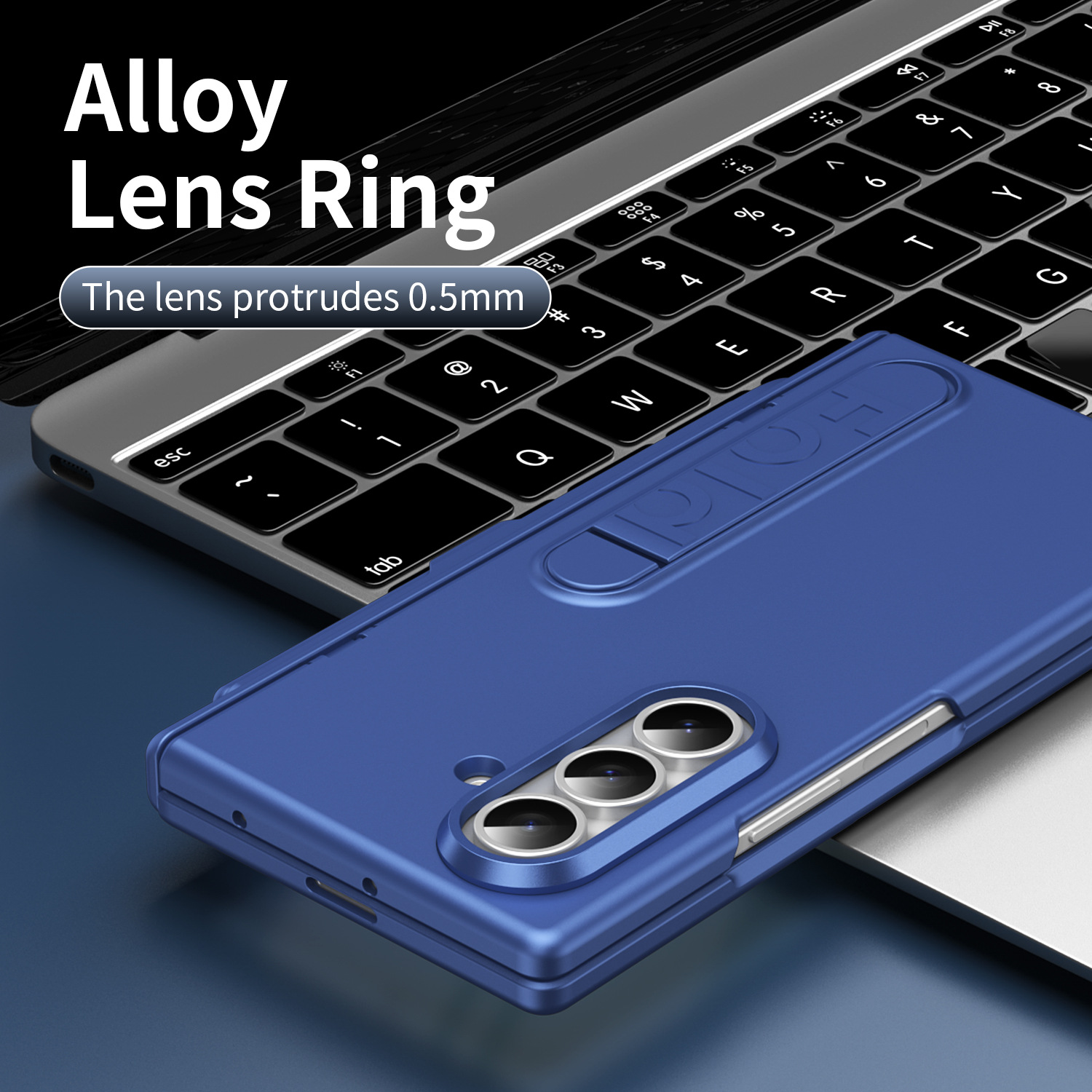 Compatible with Samsung Z Fold8/7/6 phone case, pen slot, pen holder, hinge, full-coverage protective case.