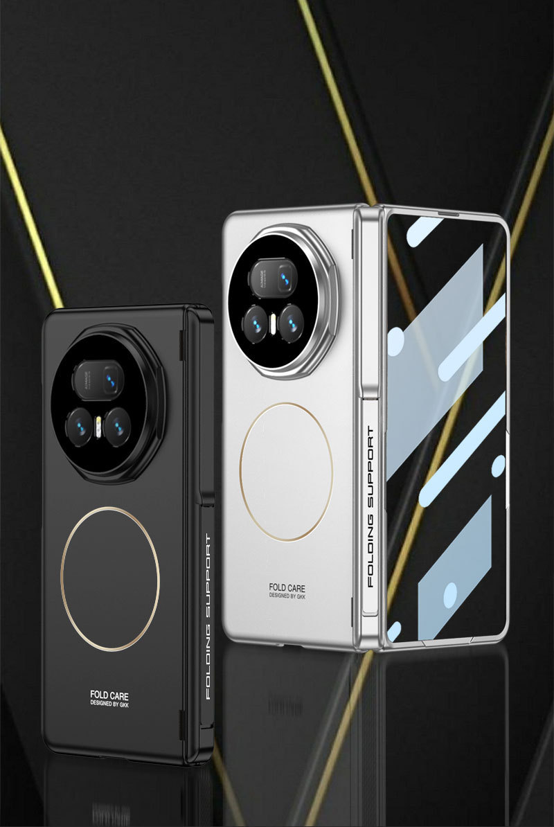 Compatible with Honor Magic V5 phone case, wireless charging, magnetic swivel, side cover, stand, privacy case, film, full coverage protection