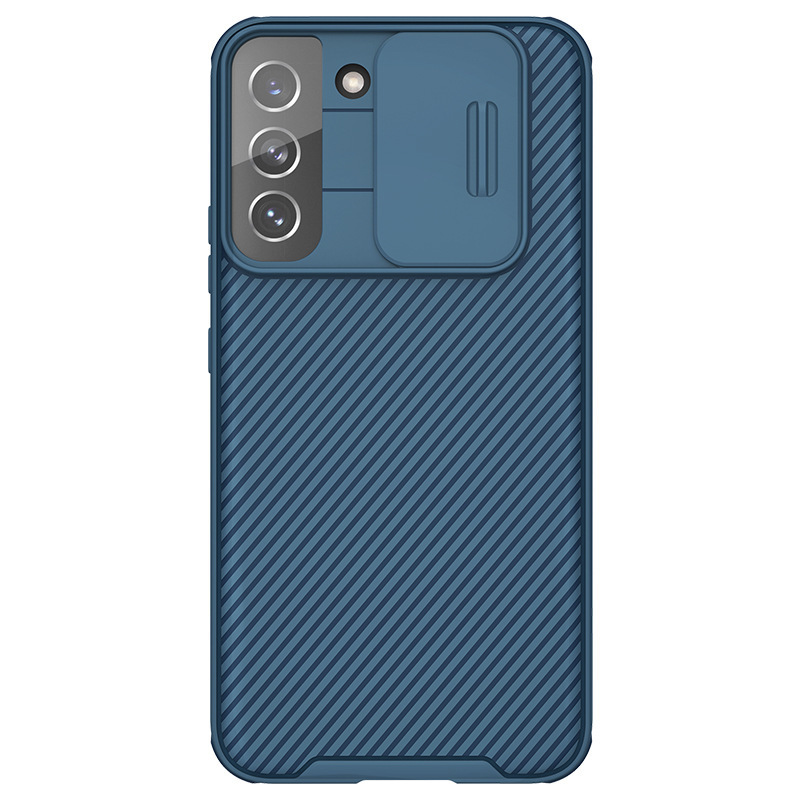 Compatible with Samsung S26ULTRA, S25Plus slider lens, and S24FE Black Mirror PRO full-coverage protective case - Blue [Black Mirror PRO] Samsung S26ULTRA