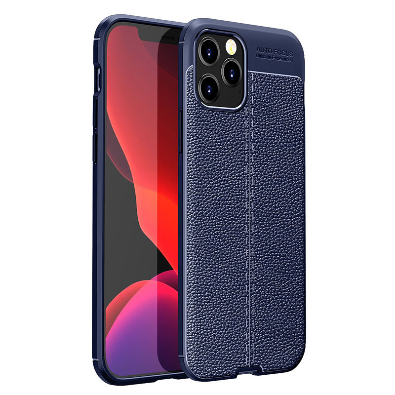 Compatible with Apple iPhone 17 Pro Max, 16 Plus, and 15 Pro business full-coverage protective cases (14/13 inches). - Blue IP-17promax