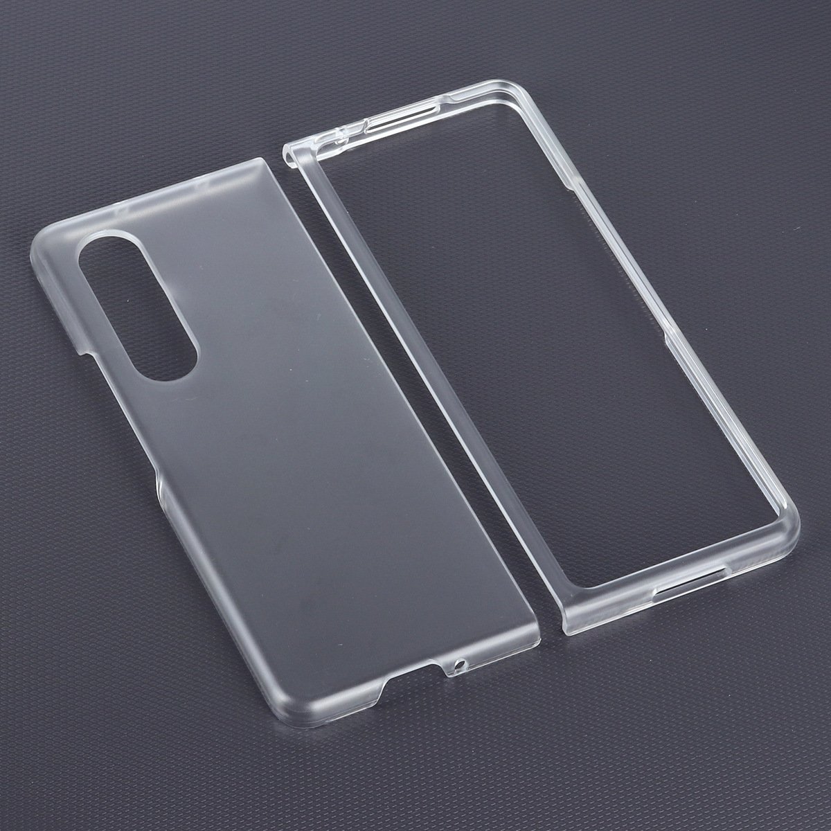 Compatible with Samsung Z Fold8/7 phone case, transparent 6/5/4 frosted, airbag 3/2 drop-proof folding protective case W25 - Frosted PC Z Fold8ultra