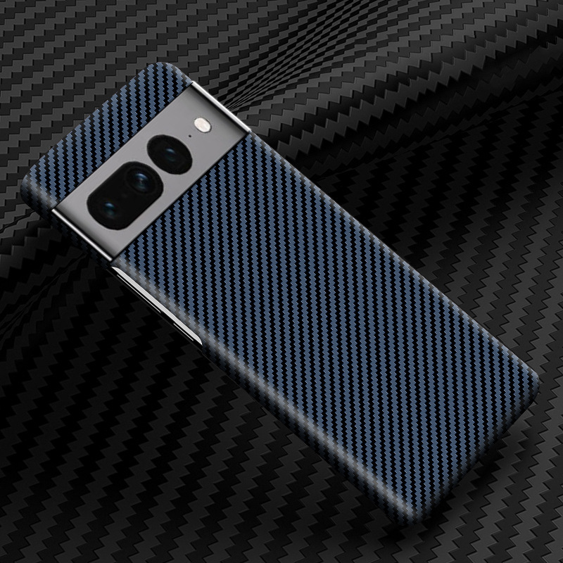Compatible with Google Pixel 10 Pro XL phone case, 9pro fiber texture, 8A magnetic wireless charging, drop-proof protective case. - Blue Google-10 Pro XL