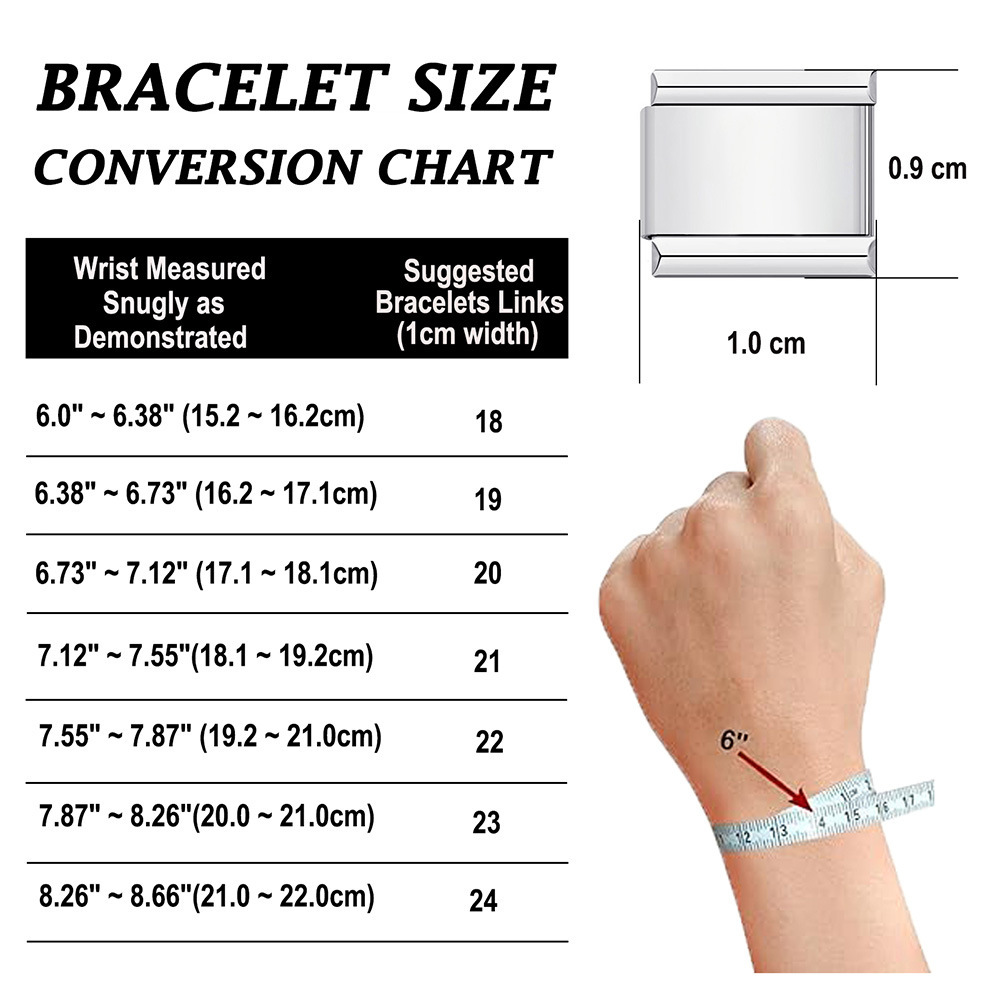 Cross-border hot-selling laser-engraved 12 zodiac element stainless steel DIY Italian modular bracelet and bangle accessories