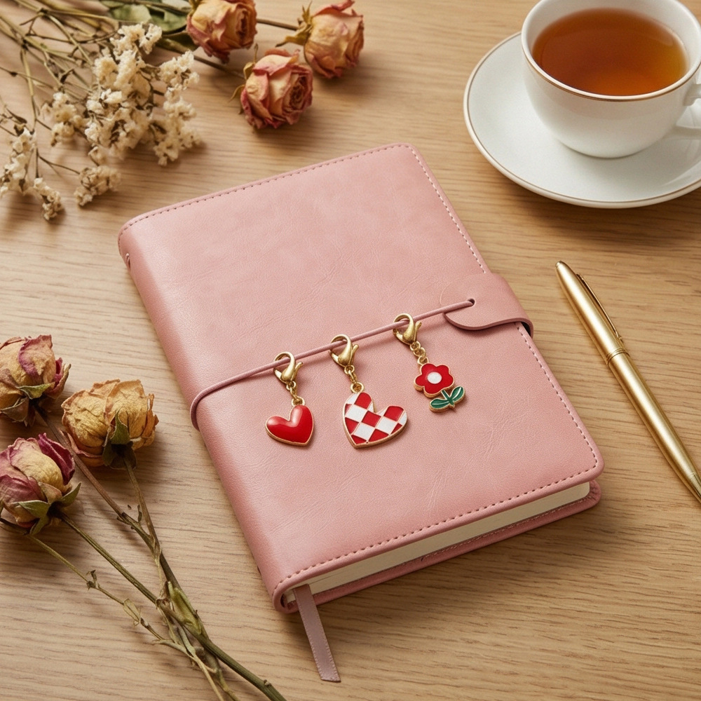 New Lobster Buckle Red Pattern Pendant DIY Handmade Assembled Shoe Charm Gift Box Decoration Accessories