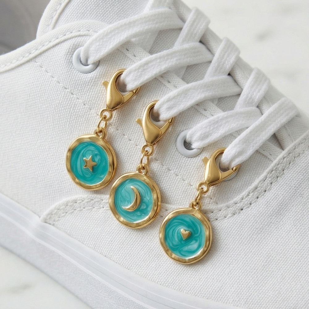 Round small pendant lobster buckle pendant, handmade DIY shoe pendant, bracelet and necklace accessories wholesale