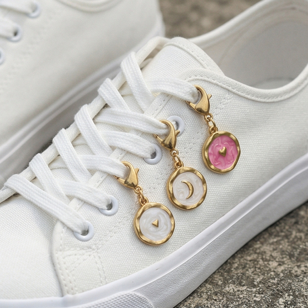 Round small pendant lobster buckle pendant, handmade DIY shoe pendant, bracelet and necklace accessories wholesale