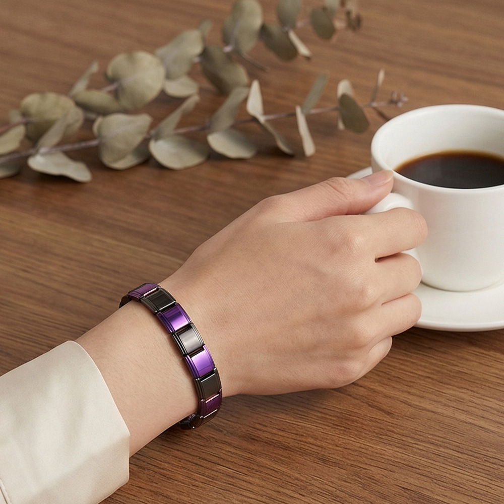 Multi-color combination minimalist basic stainless steel full chain DIY Italian modular bracelet basic chain wholesale