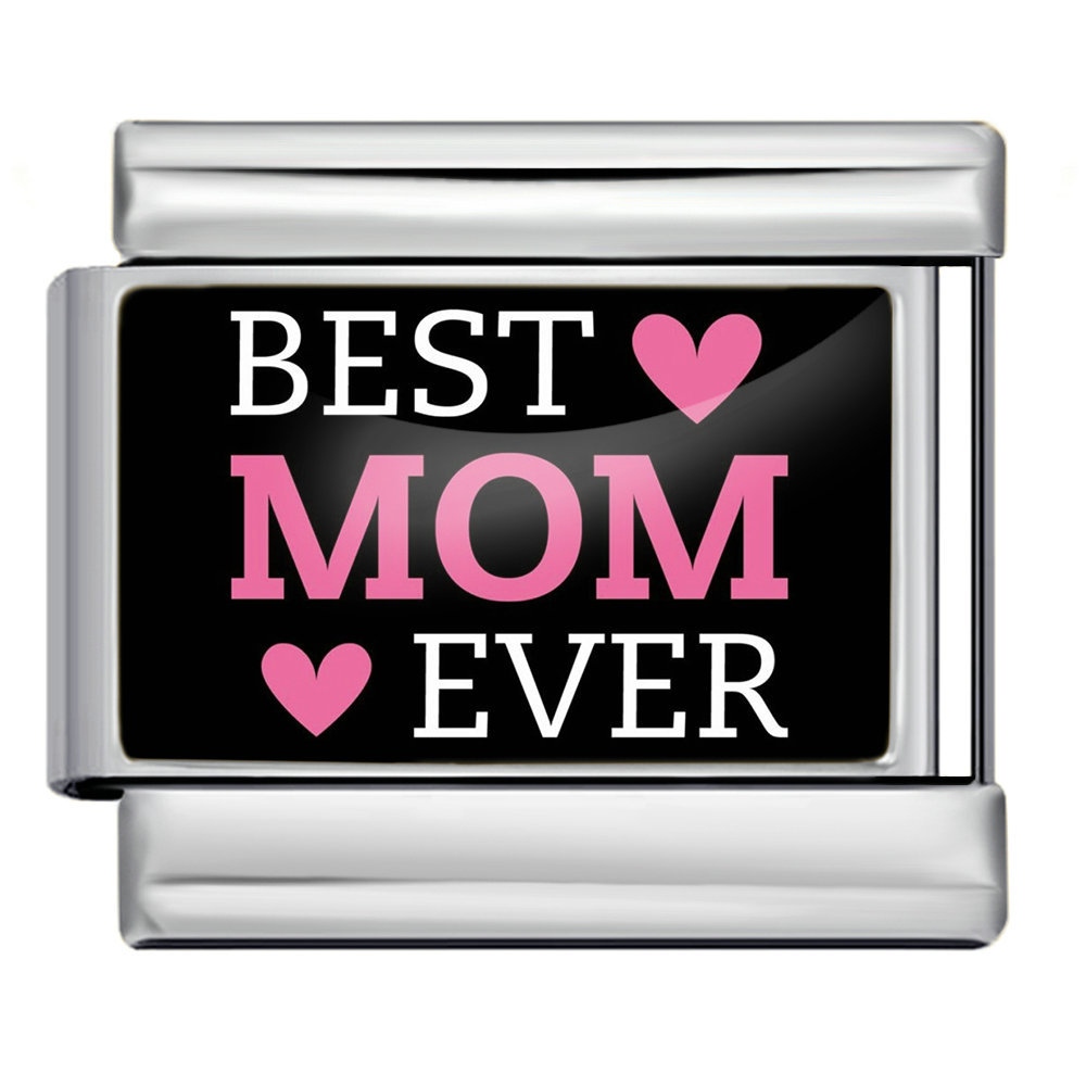 Mother's Day DIY Craft Modular Italian Assembly Bracelet with Detachable Stainless Steel Strap