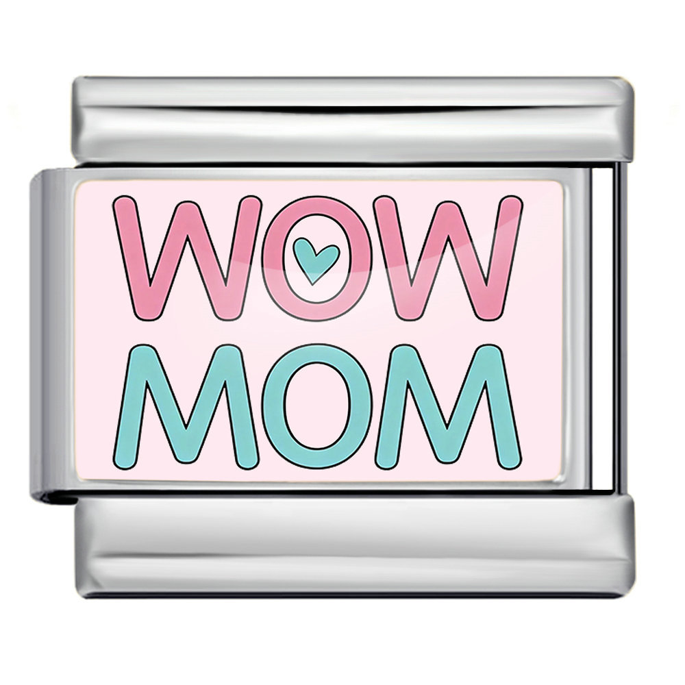 Mother's Day DIY Craft Modular Italian Assembly Bracelet with Detachable Stainless Steel Strap