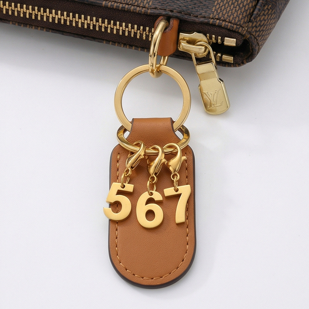 Lobster Clasp Birthday Number Age Jewelry Pendant DIY Handmade Combination Gold Bracelet Necklace Shoe Charm