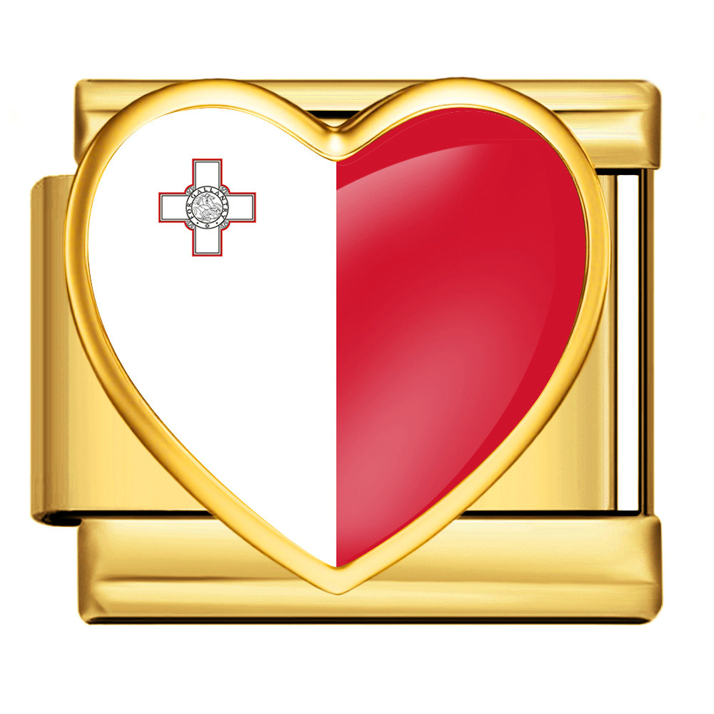 Heart-shaped Italian modular bracelet, multi-functional stainless steel DIY freely combinable modular accessories