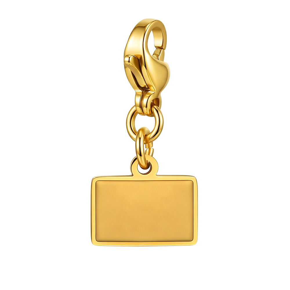 New Lobster Buckle Pendant, Perfect Gift for Best Friends, Personalized DIY Bracelet and Necklace Accessories