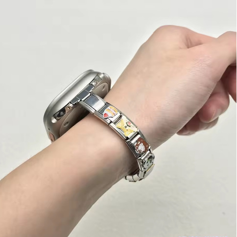 New Apple and Xiaomi Watch with Connector, Italian Module Bracelet DIY Assembly Tool Accessories