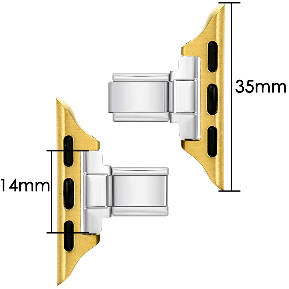 New Apple and Xiaomi Watch with Connector, Italian Module Bracelet DIY Assembly Tool Accessories