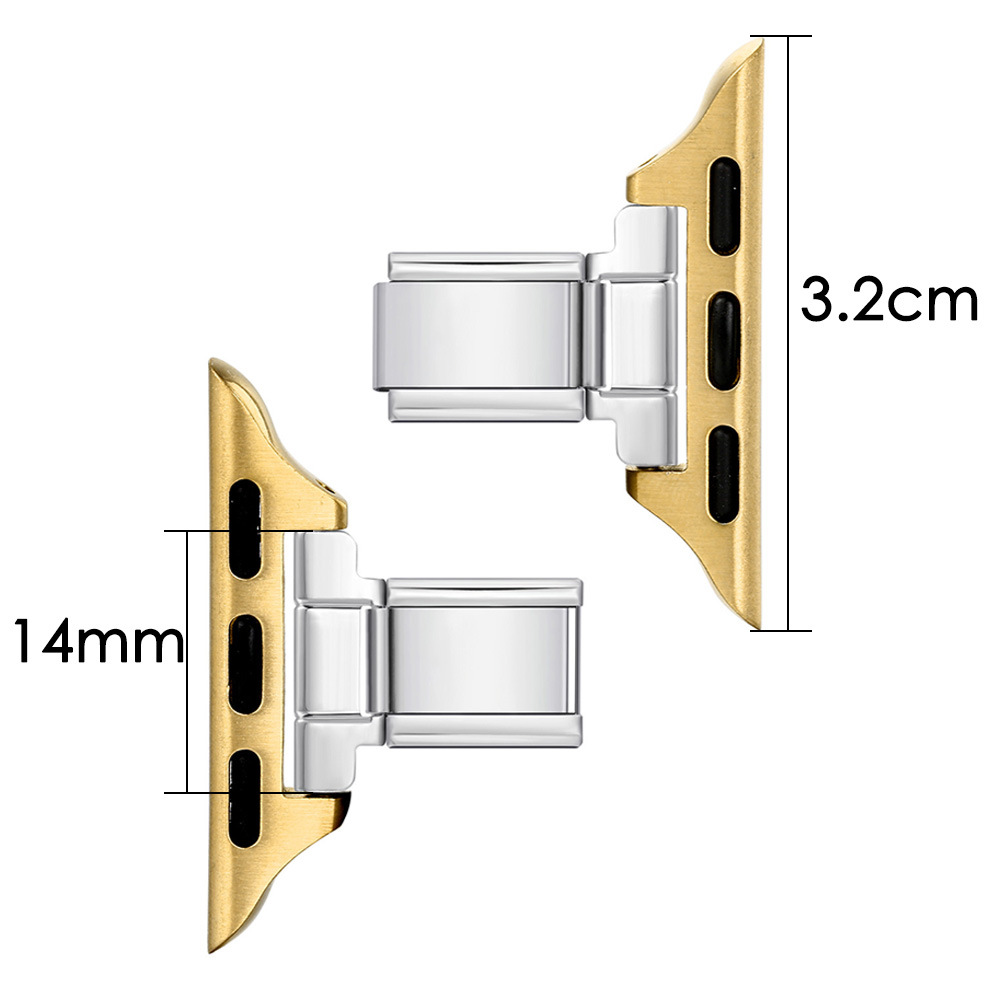 New Apple and Xiaomi Watch with Connector, Italian Module Bracelet DIY Assembly Tool Accessories