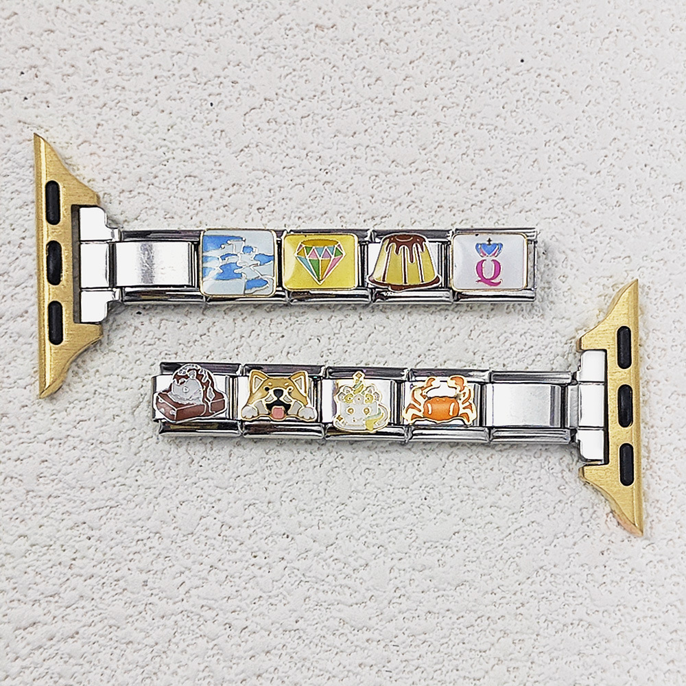 New Apple and Xiaomi Watch with Connector, Italian Module Bracelet DIY Assembly Tool Accessories