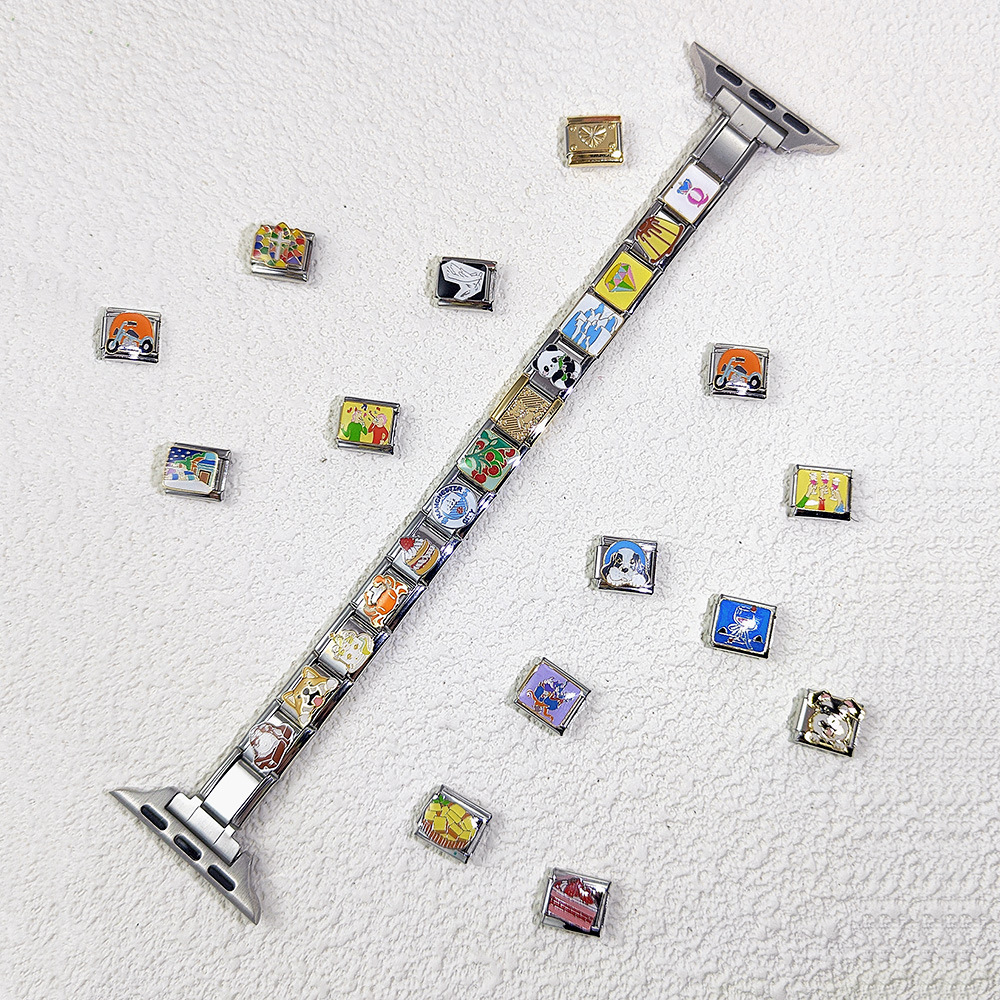 New Apple and Xiaomi Watch with Connector, Italian Module Bracelet DIY Assembly Tool Accessories