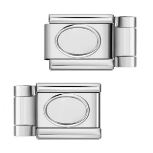 Cross-border hot-selling multi-size watch strap connectors, Italian modular bracelet DIY splicing bracelet tools and accessories