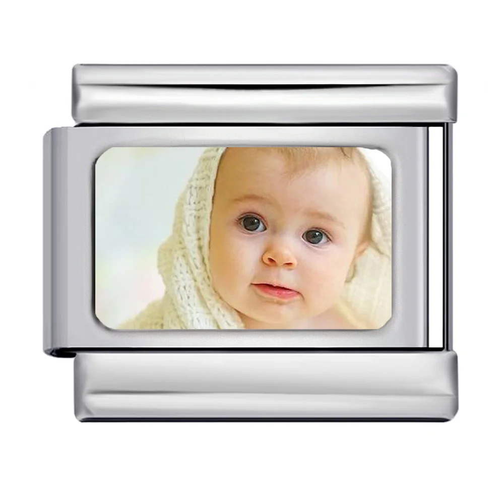 DIY Personalized Photo Frames, Titanium Steel Watch Strap Chains, Stylish Modular Bracelets