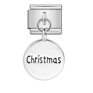 Single hook Christmas Italian modular bracelet with gold base and elastic splicing DIY titanium steel watch strap chain