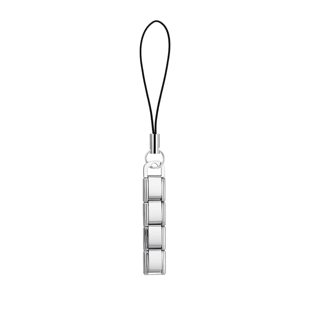 New colorful mobile phone strap with lobster buckle modular design, DIY keychain pendant, stainless steel watch strap chain