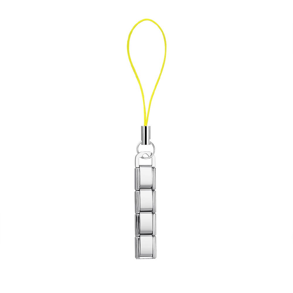 New colorful mobile phone strap with lobster buckle modular design, DIY keychain pendant, stainless steel watch strap chain