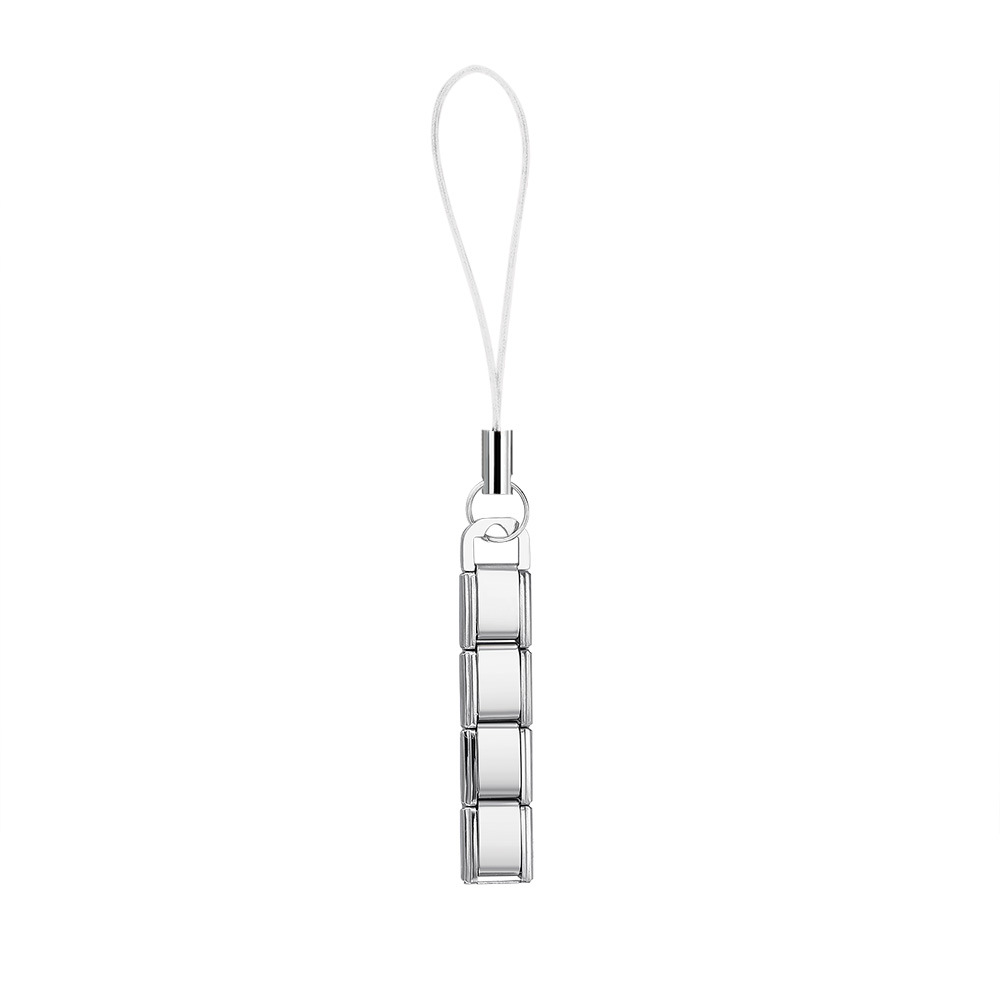 New colorful mobile phone strap with lobster buckle modular design, DIY keychain pendant, stainless steel watch strap chain
