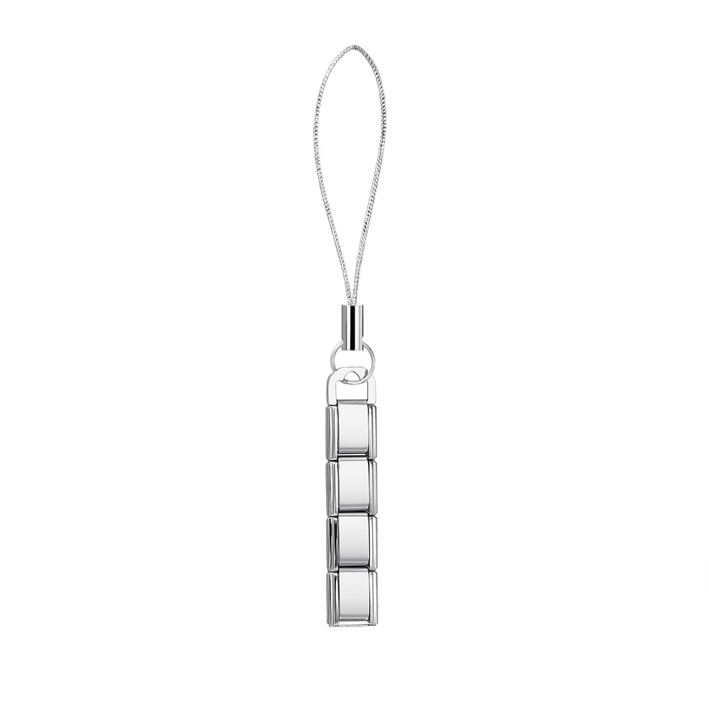 New colorful mobile phone strap with lobster buckle modular design, DIY keychain pendant, stainless steel watch strap chain