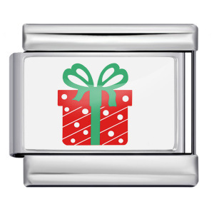 New cross-border Christmas series Italian modular bracelet creative DIY stainless steel elastic bracelet wholesale