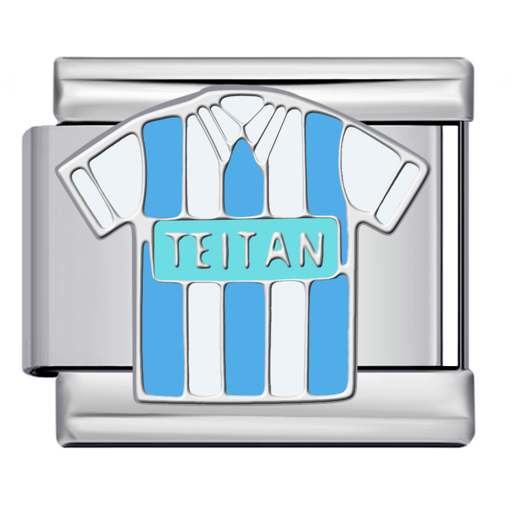 Cross-border comic character series titanium steel welding oil dripping DIY bracelet Italian modular bracelet accessories wholesale