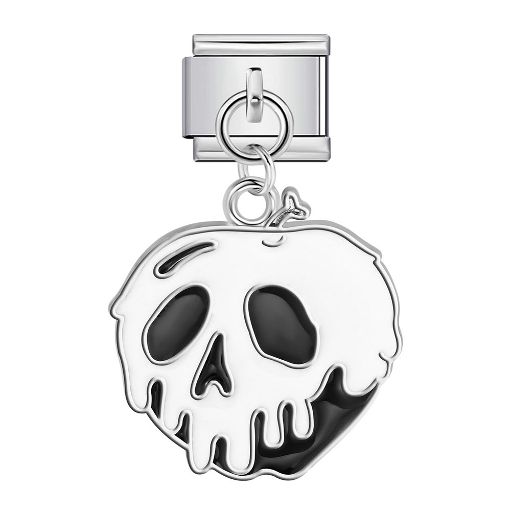 Halloween Pumpkin Skull Pendant Module Bracelet Hook DIY Titanium Steel Elastic Splicing Watch Strap Chain Accessories