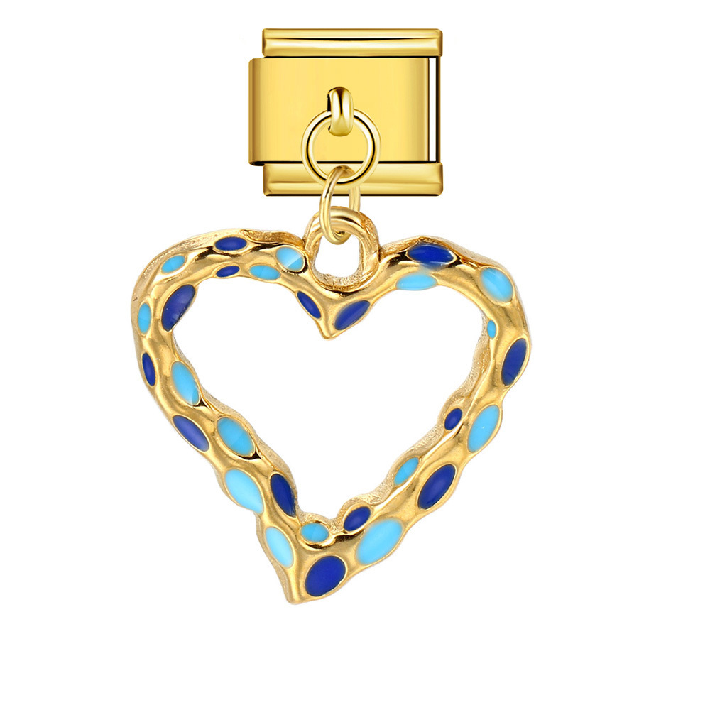 Cross-border Charms Personalized Handmade Creative Versatile Gold Pendant Fashion Retro Modular Bracelet Accessories